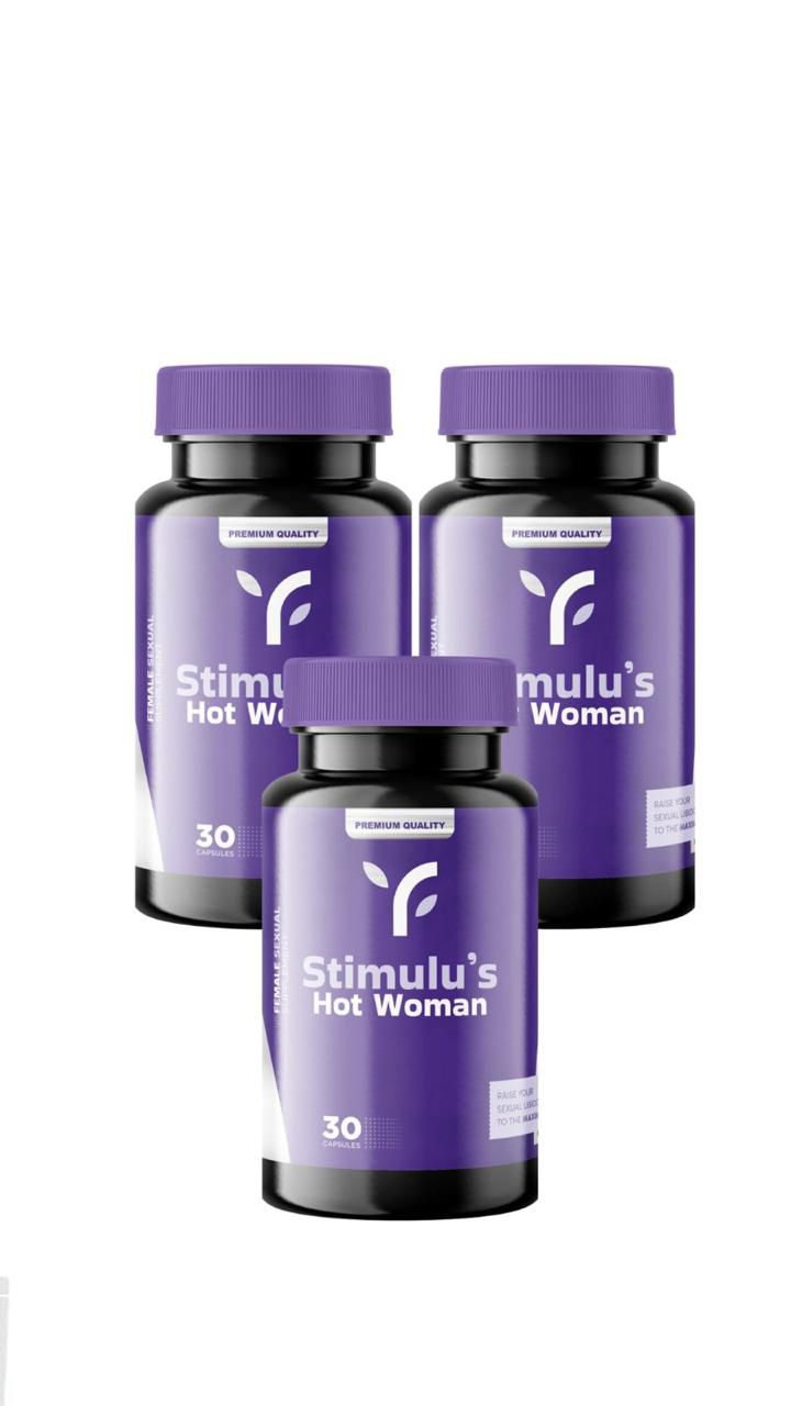3 Stimulus Hot Woman - Estimulante Feminino (30 cápsulas)